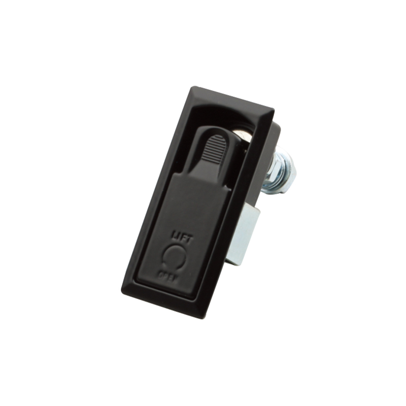 MS726-3 Khóa tủ loại nén đế màu đen có tay cầm