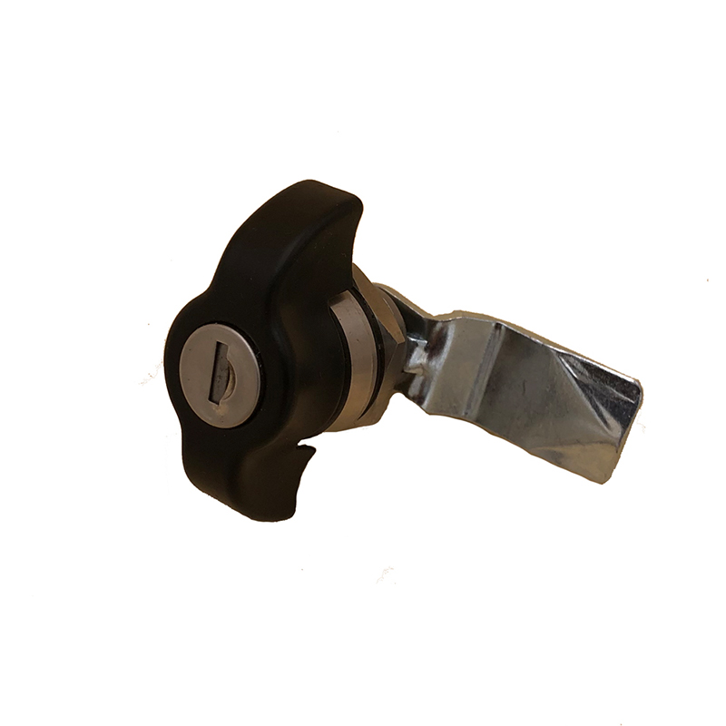 MS815-5 Ổ khóa hình trụ tay cầm màu đen có xi lanh khóa
