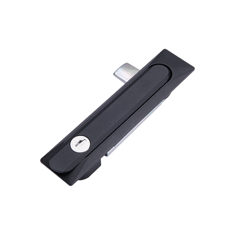 MS861-2 Khóa cửa phẳng bằng vải lanh phun sơn màu đen