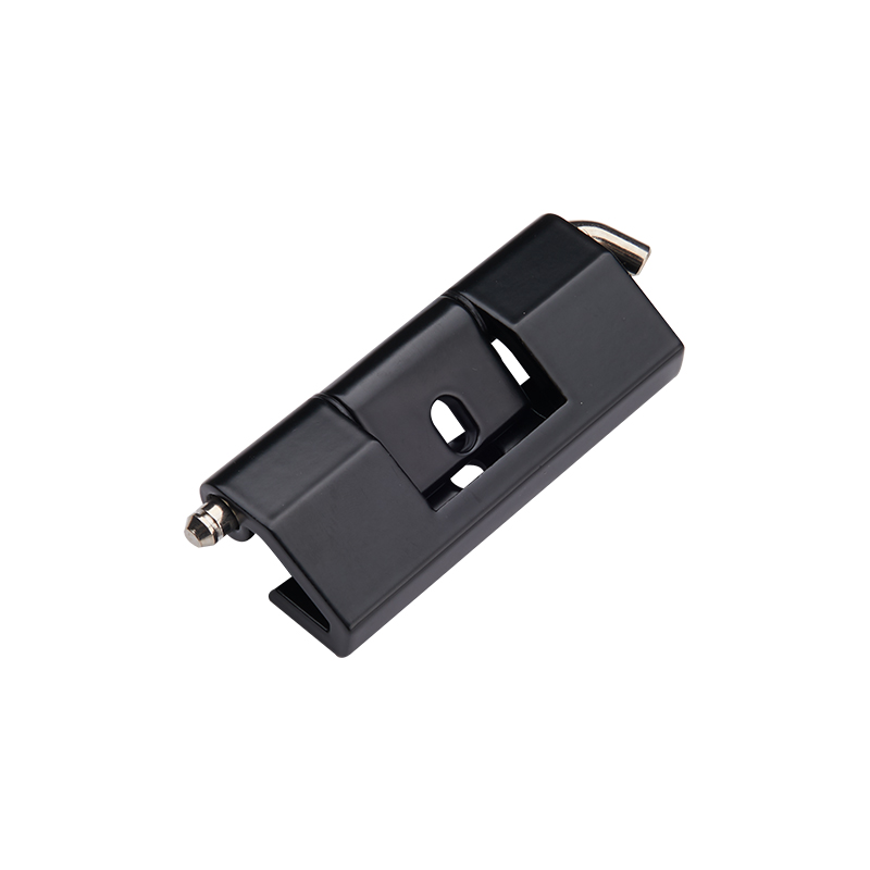 CL210 Hợp kim kẽm góc mở 110° (Nhựa đen phun) Bản lề tích hợp