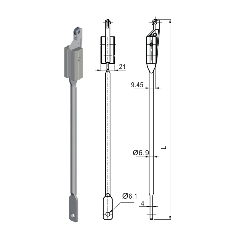 Phụ kiện khóa công nghiệp thanh kết nối LG002-3